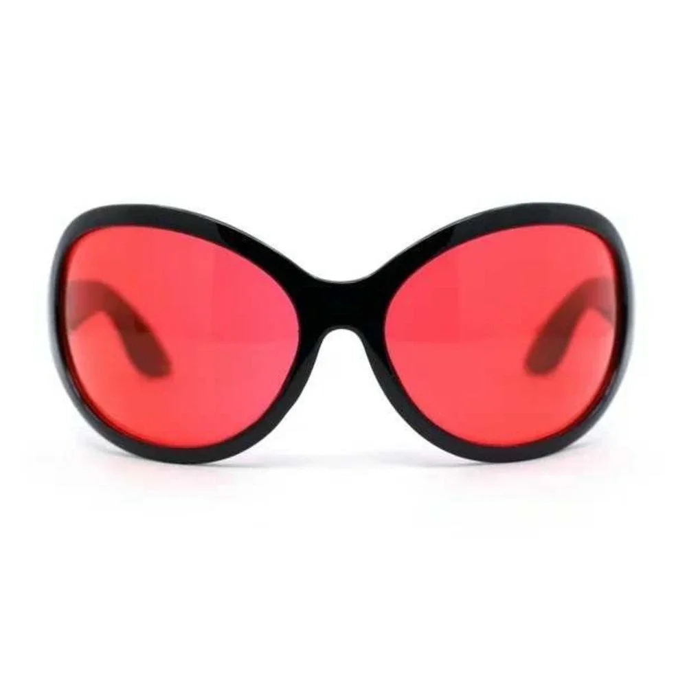 Red Men Sunglasses Fashion Designer Outdoor Driving Shades Rojo Gafas Lentes New